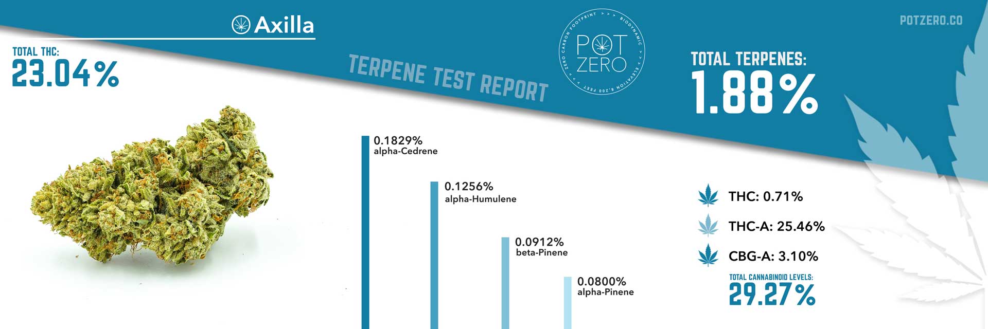 axilla strain terpene test report